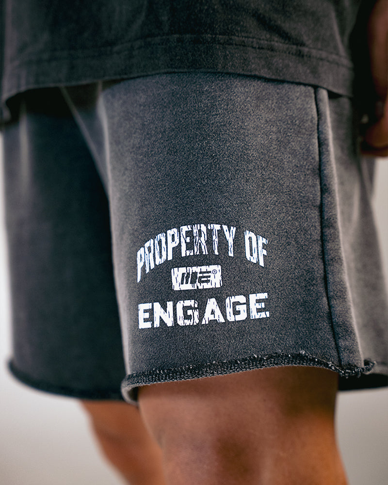 Property Of Track Shorts (Black)