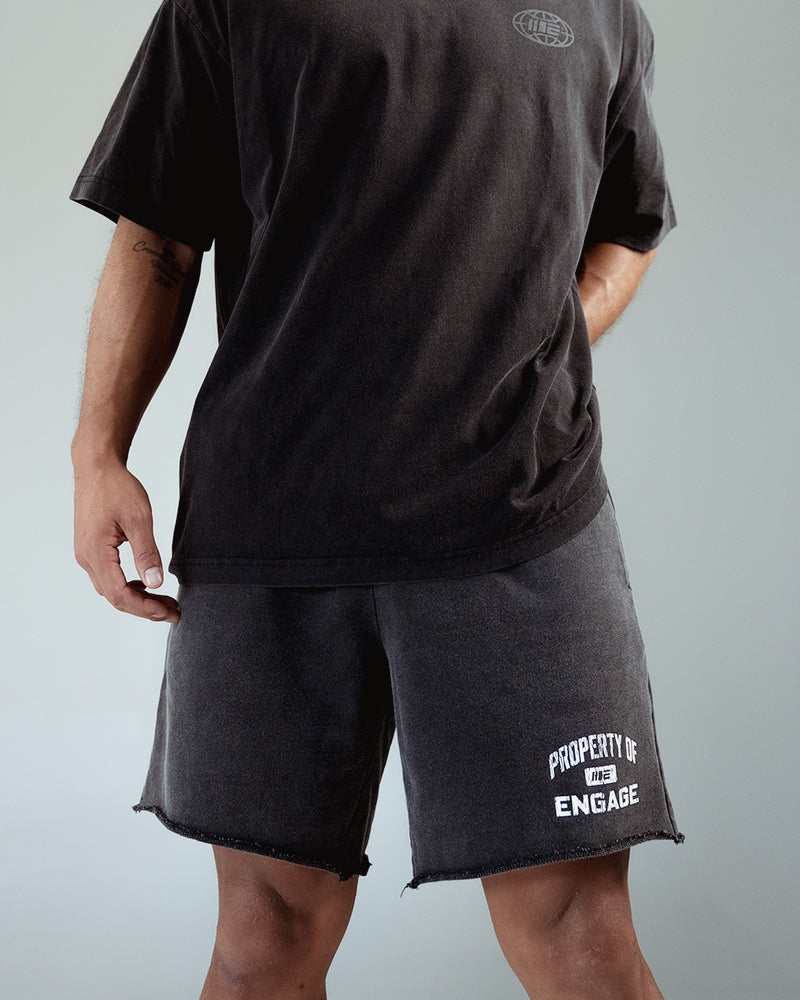 Property Of Track Shorts (Black)