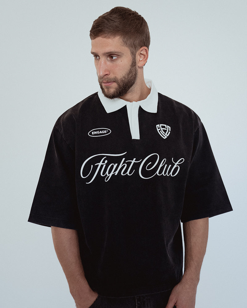 Fight Club Polo Shirt (Black)