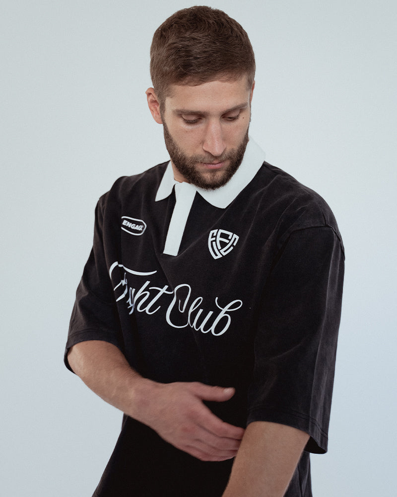 Fight Club Polo Shirt (Black)