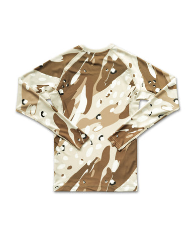 Arch Camo Long Sleeve Rash Guard