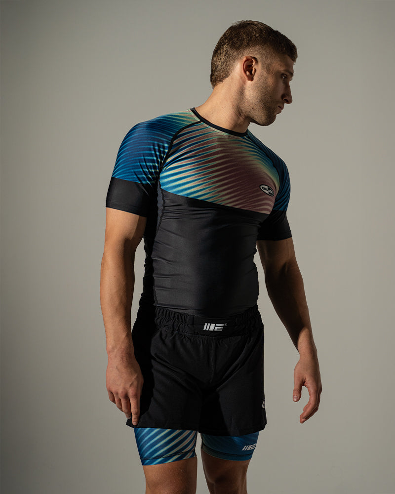 Rash Guard de manga curta Lo-Fi