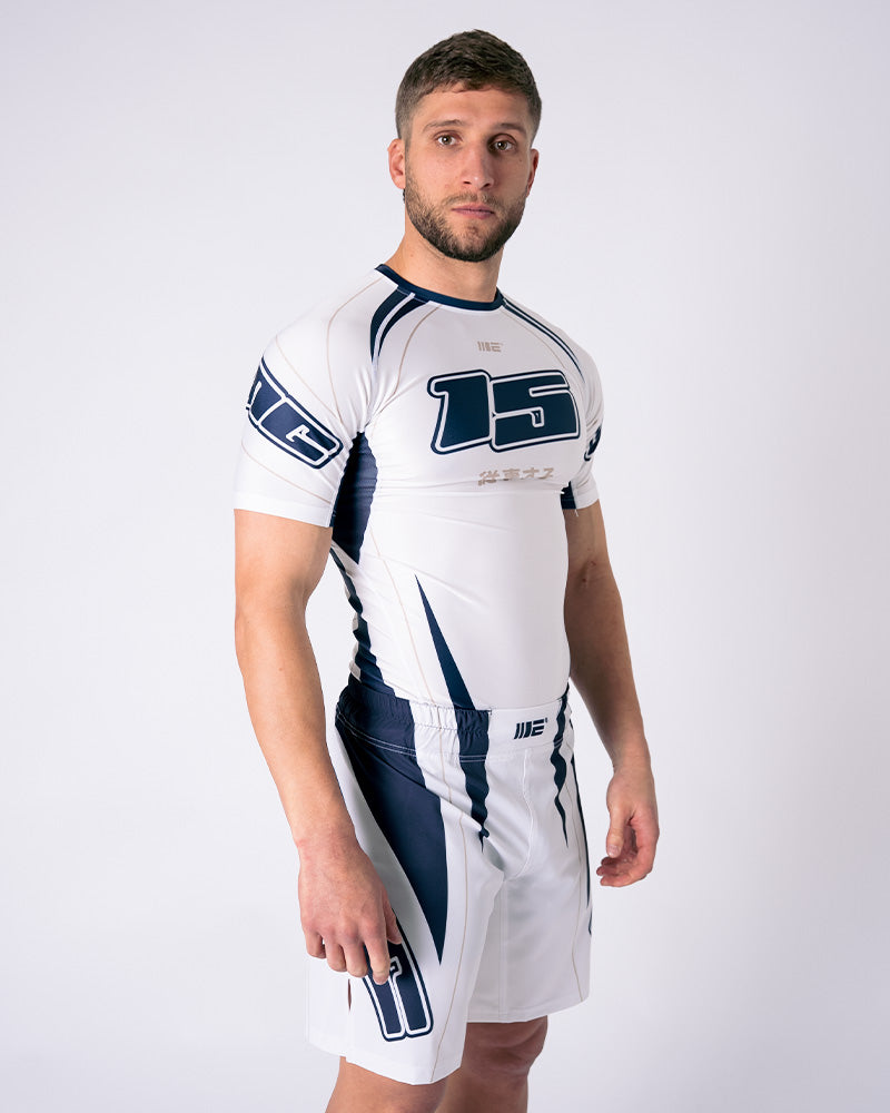 Shorts de luta livre Racer (preto) MMA