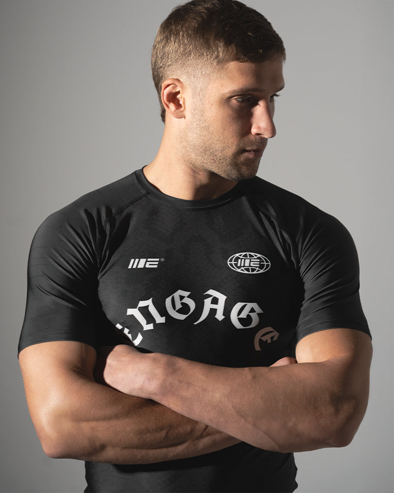 Viper (Onyx) Short Sleeve Rash Guard