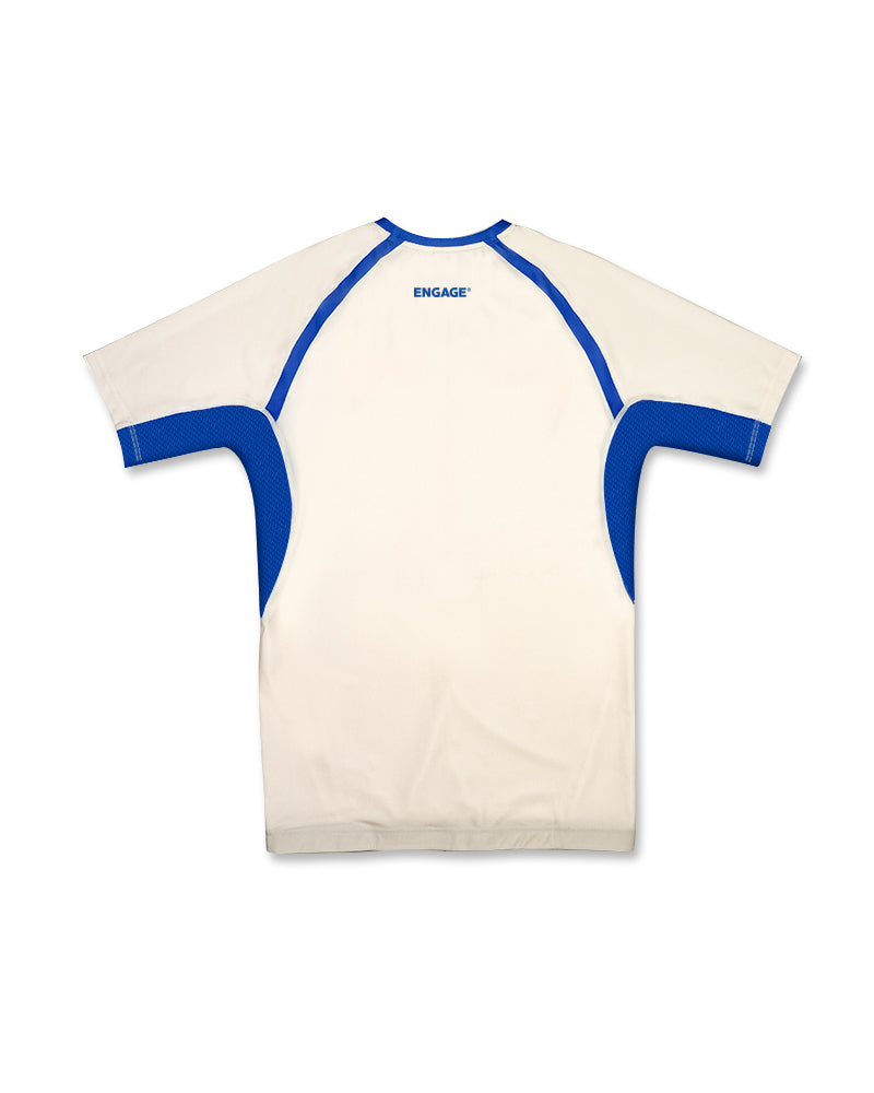 Invictus (Royal Ivory) Short Sleeve Rash Guard