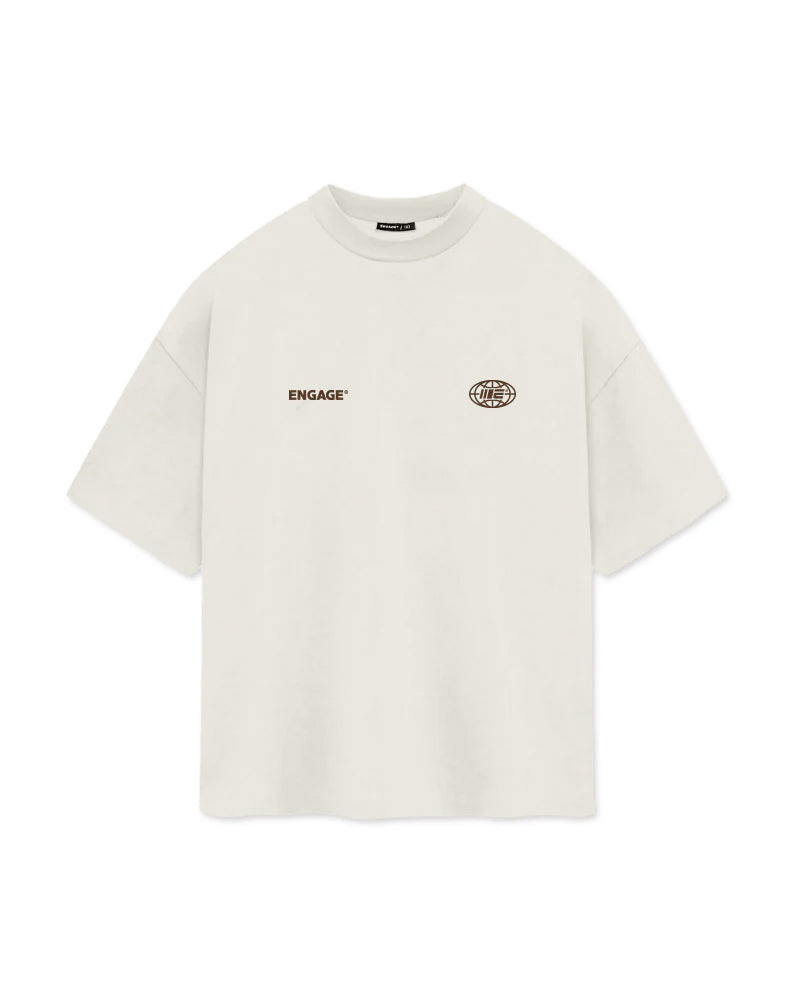 Camiseta Engage 'Mentalidade' (Off-White)