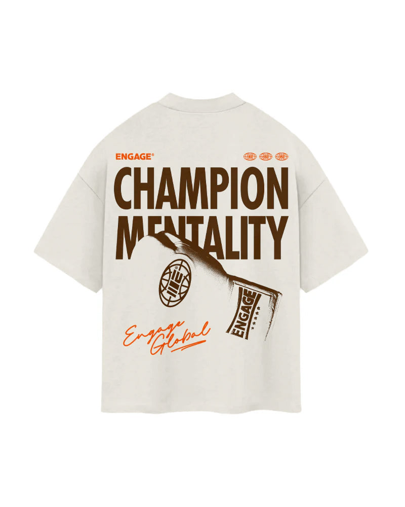 Engage 'Mentality' T-Shirt (Off-White)