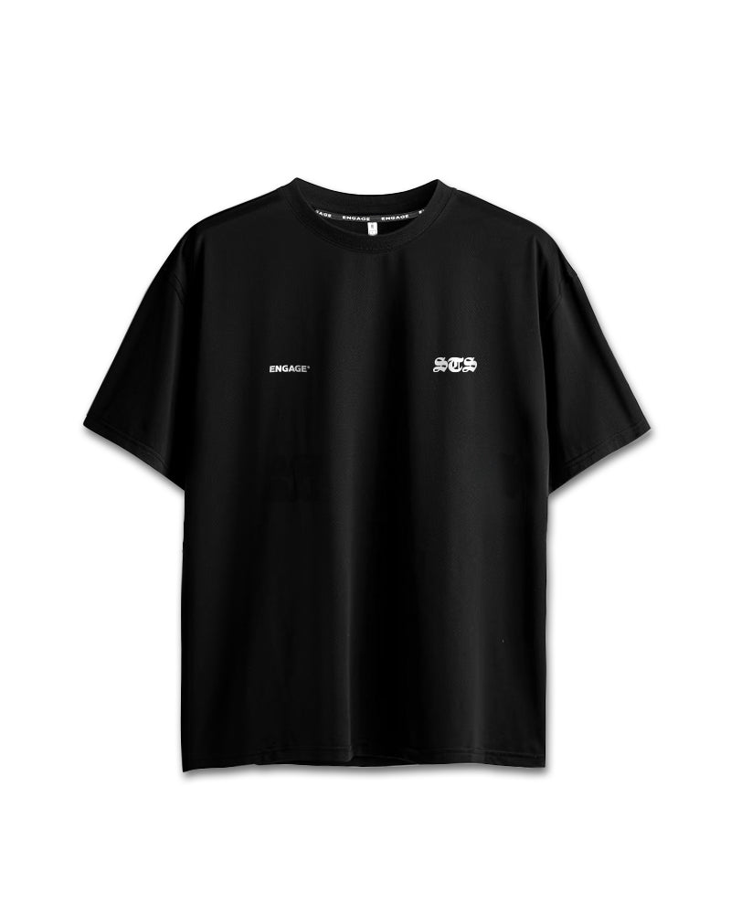 Camiseta de treino grande Set The Standard 'STS' (preta)