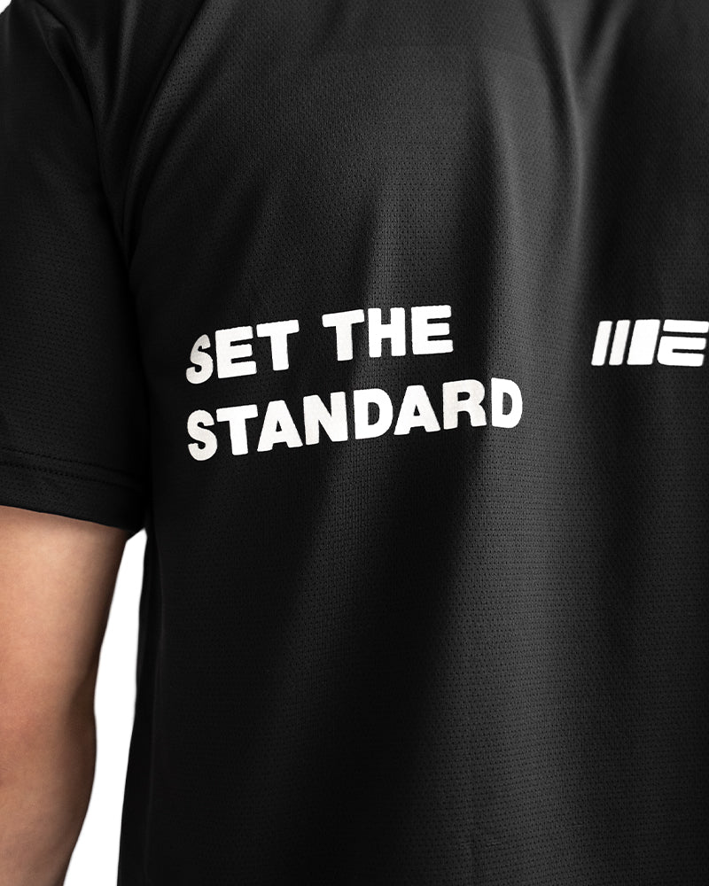 Camiseta de treino grande Set The Standard (preta)