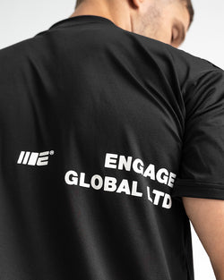 Camiseta de treino grande Set The Standard (preta)