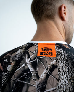 Real Camo Short Sleeve Rash Guard
