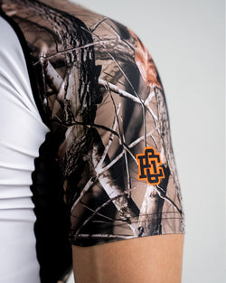 Real Camo Short Sleeve Rash Guard