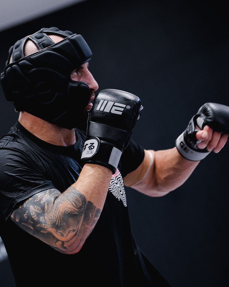 W.I.P Series MMA Grappling Gloves - Oakland Grey