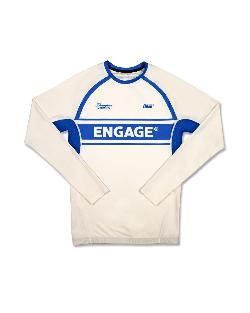 Invictus (Royal Ivory) Long Sleeve Rash Guard