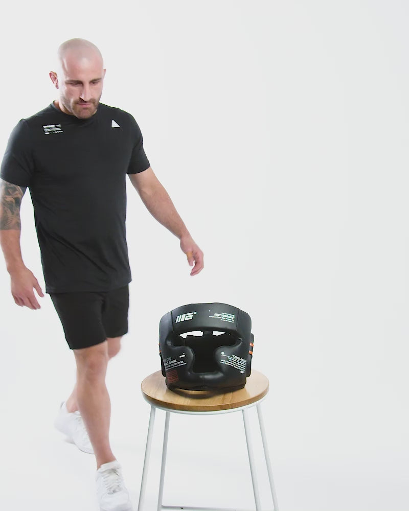 Protetor de cabeça da série WIP - Preto