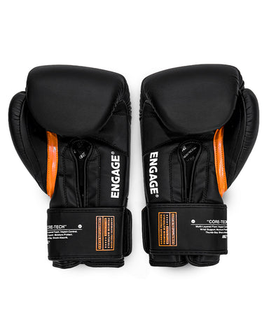 W.I.P Series Boxing Gloves - Black (Velcro)
