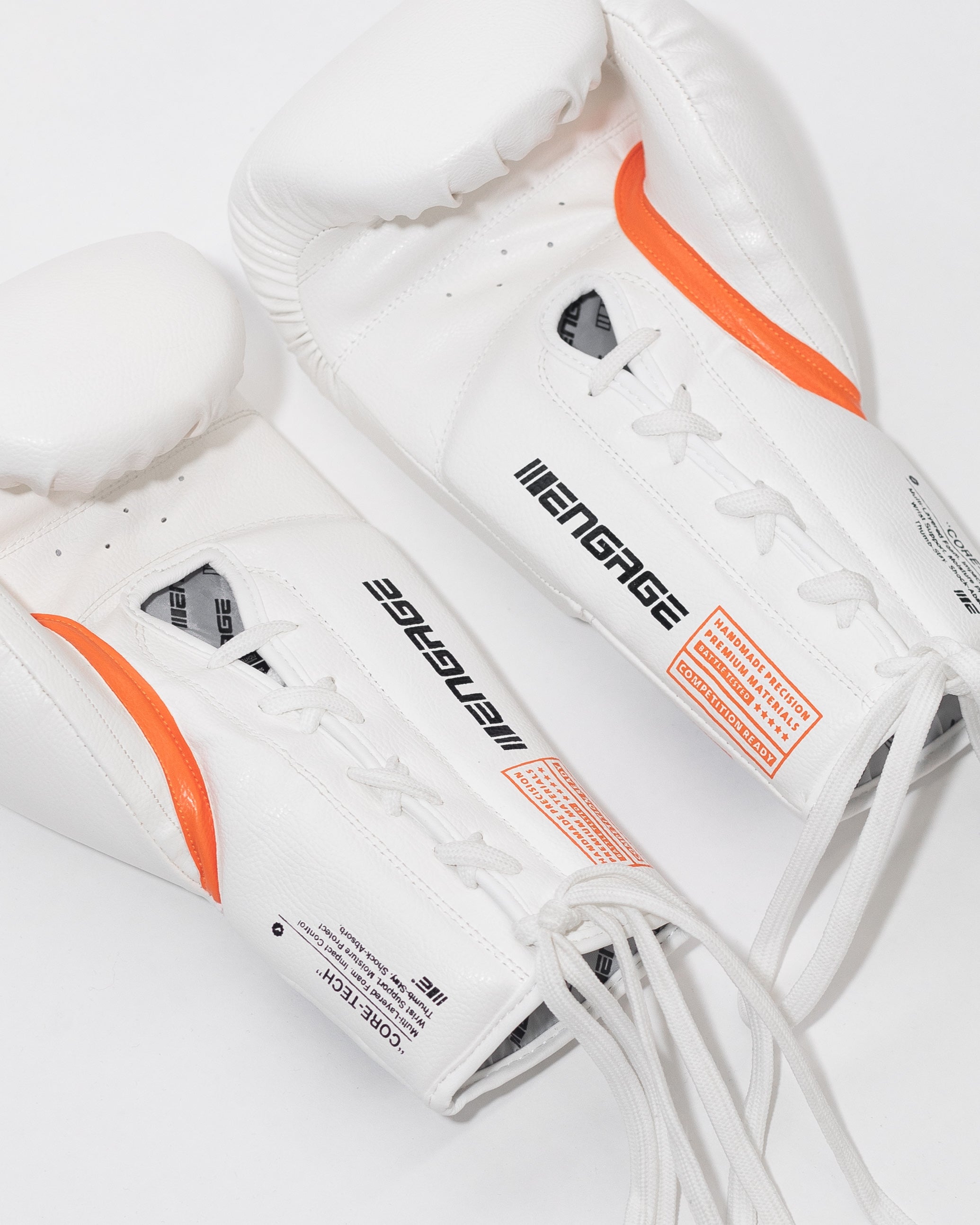 Luvas de boxe da série WIP (com cadarço)