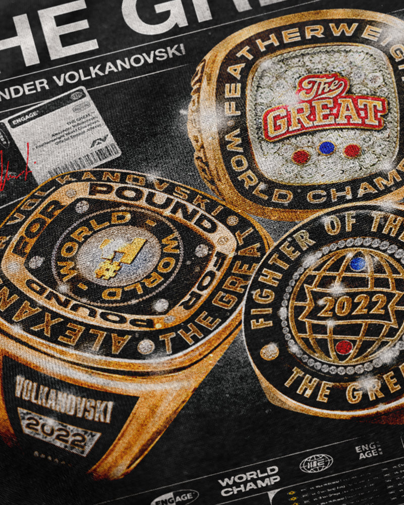 Alexander Volkanovski &#39;Big Rings&#39; Supporter T-Shirt