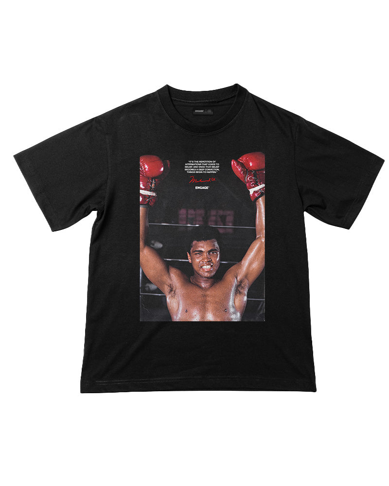 ENGAGE x Muhammad Ali 'Champion' T-Shirt