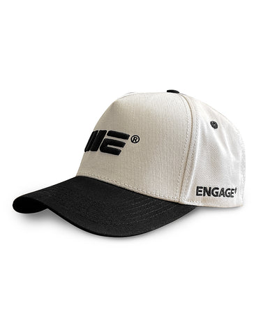 Engage Logo Snapback Hat - White